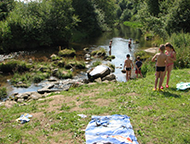 Koup�n� v �ece Kamenici