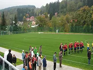 Fotbalové hřiště v Josefově Dole