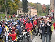 Cyklistický závod Nova Author Cup v Josefově Dole